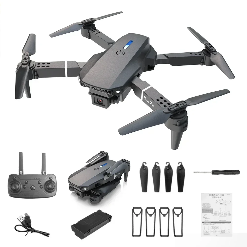Eachine Drone E58 - Mini drone dobrável E88 com câmera