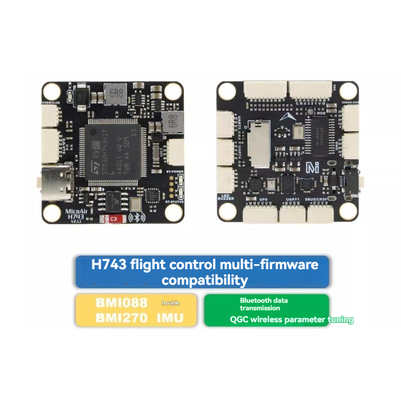 Drone Gimbal Controller - MicoAir743 V2 Controlador de vôo Dual